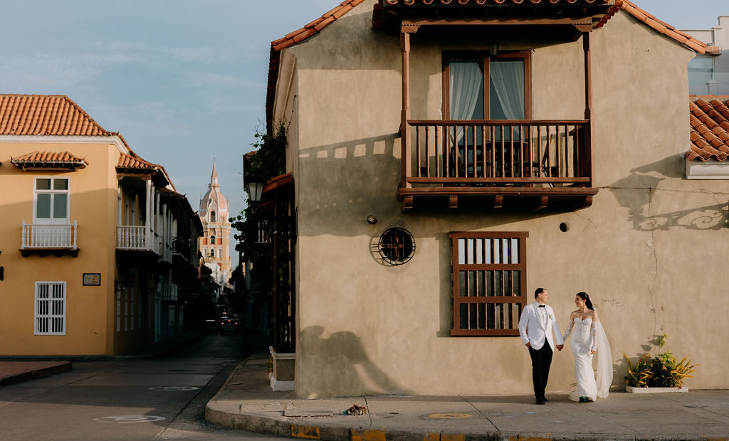 Bodas en el Centro Histórico de Cartagena...romanticismo e historia para tu boda